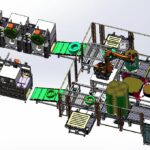 Automatic PET Strap Packaging And Robotic Machine